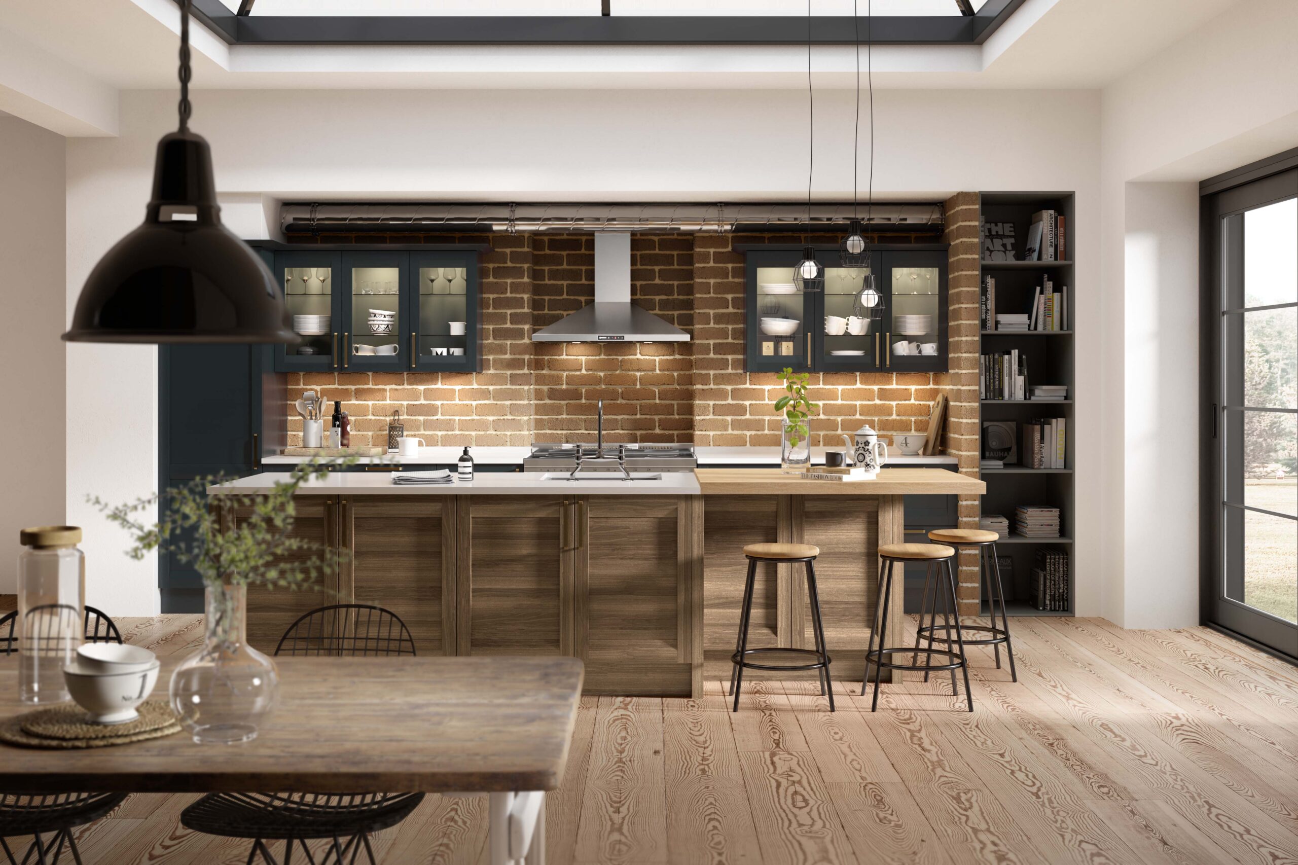 Luxury fitted Shaker kitchen in derby